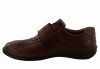 Josef Seibel Alec Velcro fit Extra Wide Cognac Leather Casual Shoe