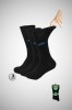 D555 Extra Wide Comfort Top Fit HAROLD Socks Black 3 pairs