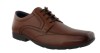 POD Angus Cognac Leather Lace-Up Shoes