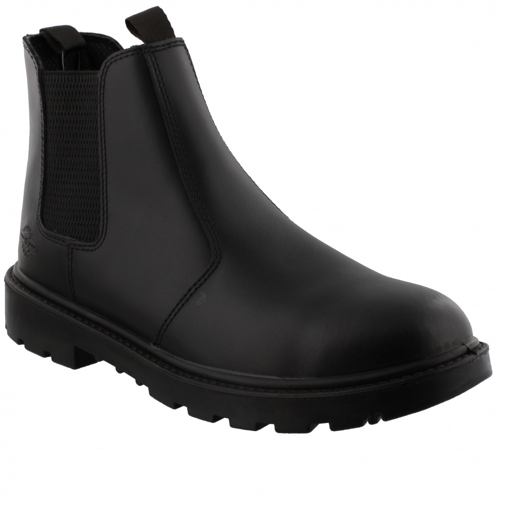 Rockfall Oregon Chelsea Safety Boot TC310 Black - Bigfootshoes