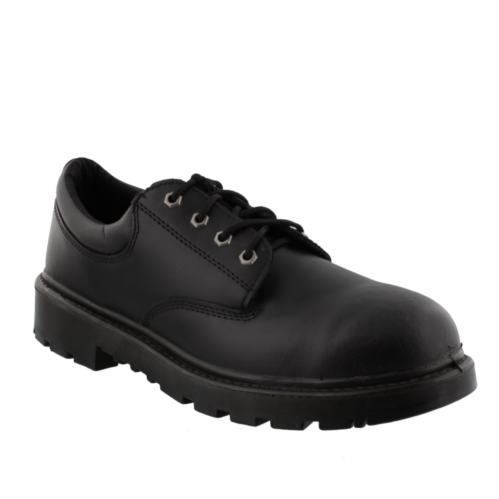 Grafters Contractor Safety Toe Shoe Black - Bigfootshoes