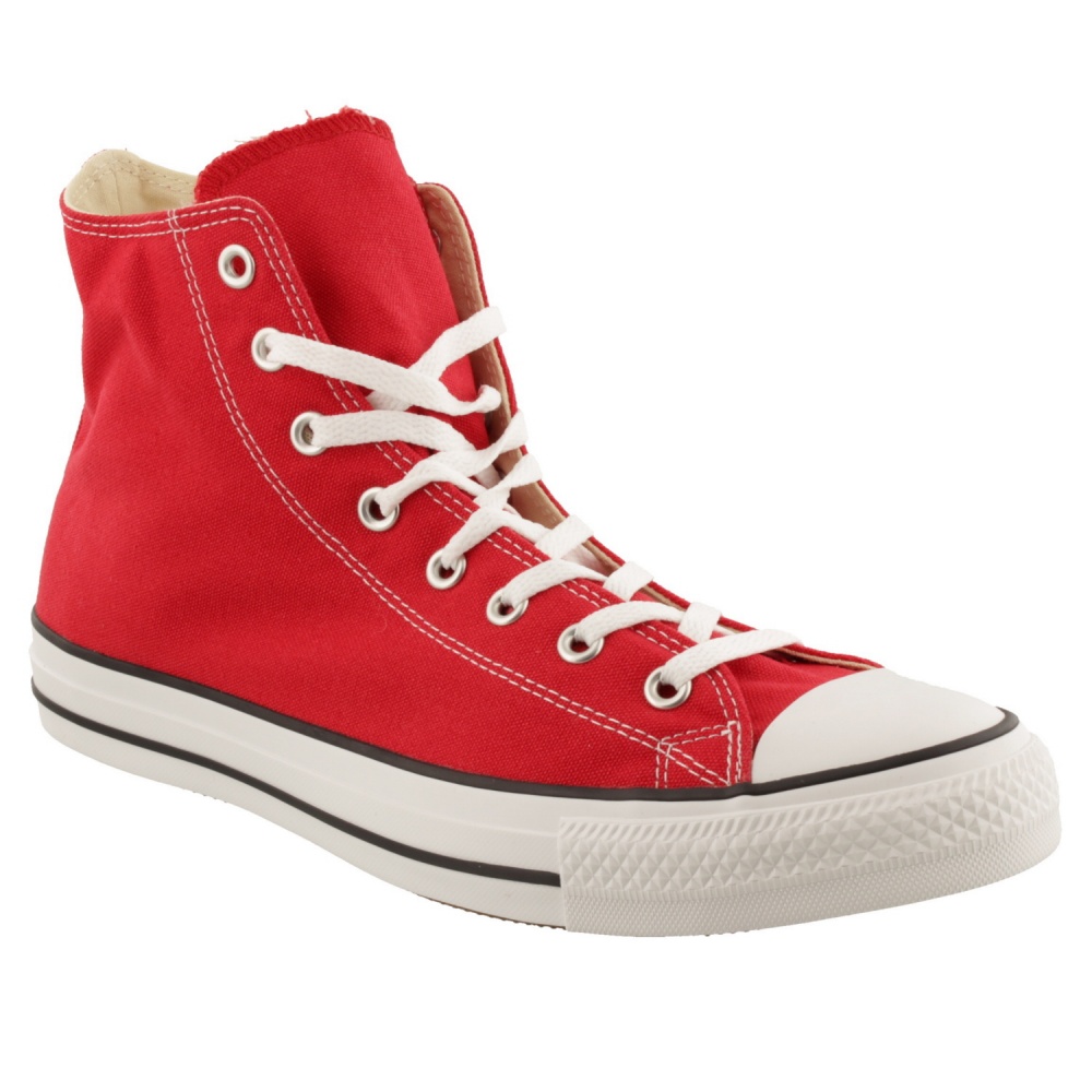 Converse All Star Hi Red - Bigfootshoes