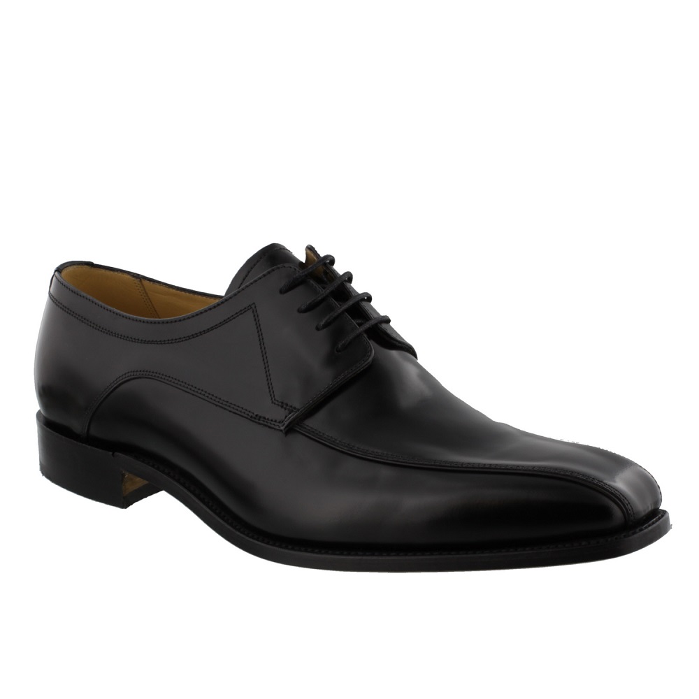 Barker Newbury Hi Shine Black - Bigfootshoes